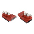 WAGO - Einspeisemodul, 5x2,5mm² + 2x1,5mm², 5-polig, rot