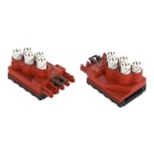 WAGO - Abgriffmodul, für Flachleitung, 5x2,5mm² + 2x1,5mm², rot