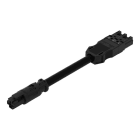 WAGO - konfektionierte Übergangsleitung, B2ca, Buchse/Stecker MIDI, schwarz