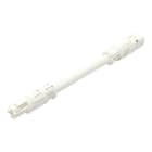 WAGO - konfektionierte Verbindungsleitung, Eca, Buchse Stecker, weiß