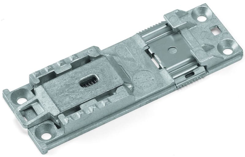 WAGO - Tragschienenadapter aus Zinkdruckguss, zur Befestigung der Geräte 787-8xx auf Tragschiene (TS 35)