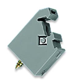 WAGO - Isolierter Haltebock, für Sammelschiene mit Blechschraube (3, 5x9)mm, grau