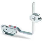 WAGO - Sammelschienenhalter, für Sammelschienen Cu 10mmx3mm, flexibel, silberfarben