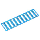 WAGO - WMB-Beschriftungskarte, bedruckt, blau, U/V