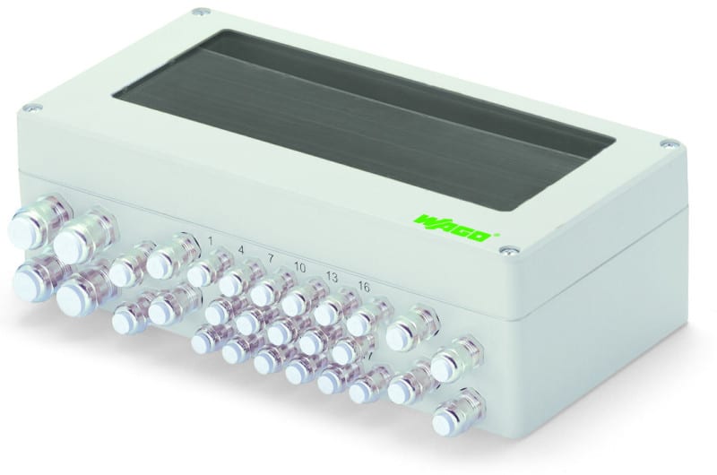 WAGO - IP65-Systemgehäuse,Aluminium (RAL 7035),BxHxT (240x100x160 mm)