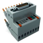 WAGO - Interface Adapter, 15-polig, Eingang plusschaltend