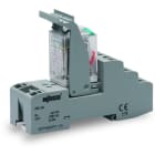 WAGO - Relaismodul, Eingangsnennspannung AC 230V, 2 Wechsler, grau