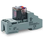 WAGO - Relaismodul, Eingangsnennspannung DC 220 V, 4 Wechsler, grau