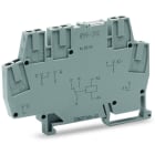 WAGO - Relaismodul, Eingangsnennspannung DC24V, 1 Wechsler, grau