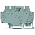 WAGO - Relaismodul, Eingangsnennspannung AC/DC 230V, 1 Wechsler, grau