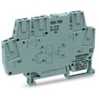 WAGO - Optokopplermodul, Eingangsnennspannung DC24V, Ausgang DC 0-24V, grau