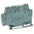 WAGO - Optokopplermodul, Eingangsnennspannung DC24V, Ausgang AC 24-260 V, lichtgrau