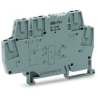 WAGO - Optokopplermodul, Eingangsnennspannung DC 12-48 V, Ausgang DC 10-53 V, grau