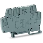WAGO - Optokopplermodul, Eingangsnennspannung DC24V, Ausgang DC 3-30 V, grau