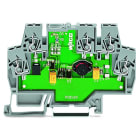 WAGO - DC-DC-Wandler, Eingangsspannung DC24V, Ausgangsspannung DC12V, grau