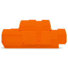 WAGO - Abschluss- und Zwischenplatte, 2mm dick, orange