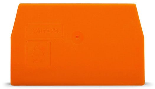 WAGO - Trennwand, 1mm dick, orange
