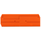 WAGO - Abschluss- und Zwischenplatte, 2,5mm dick, orange