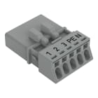 WAGO - Stecker, 5-polig, grau
