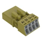 WAGO - Stecker, 4-polig, hellgrün