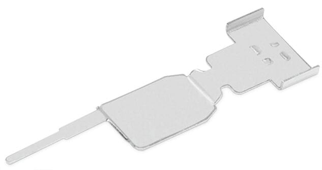 WAGO - Schirmanschlussblech, 4-polig, für Stecker