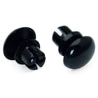 WAGO - Befestigungspin, Ø 5mm, für Montageplatten 1, 5-2,5mm, Kunststoff, schwarz
