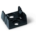 WAGO - Montageplatte, 4-polig, für Verteiler, schwarz