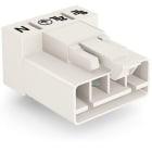 WAGO - Stecker für Leiterplatten, abgewinkelt, 4-polig, weiß