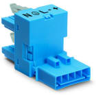 WAGO - h-Verteiler, 5-polig, Kod. I, blau