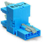 WAGO - h-Verteiler, 5-polig, Kod. I, blau