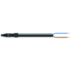 WAGO - konfektionierte Anschlussleitung, Eca, Buchse/offenes Ende, schwarz