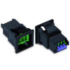 WAGO - Snap-In-Stecker, 2-polig, Kod. E, grün