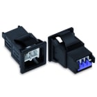 WAGO - Snap-In-Stecker, 2-polig, Kod. F, lichtgrau