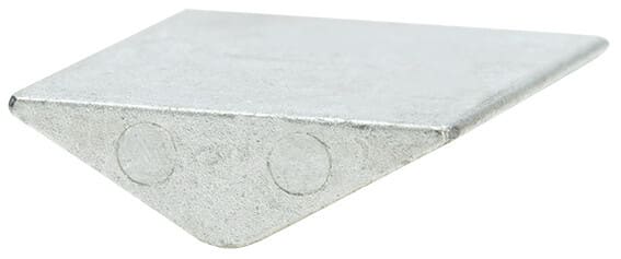 WAGO - Einlegeplatte für Flachleitungen, für Serie 883, 120mm², silberfarben