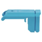 WAGO - Abdeckprofil, für Bolzenklemme, 35mm², blau