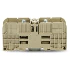 WAGO - Bolzenklemme, 70mm², mit 2 Gewindebolzen M8, beige