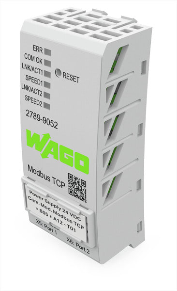 WAGO - Kommunikationsmodul, MODBUS TCP, kommunikationsfähig
