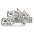 WAGO - Installationsetagenklemme, mit Drücker, 2,5mm², grau