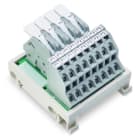 WAGO - Potentialverteilermodul, 2 Potentiale, mit je 2 Einspeiseklemmstellen