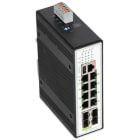 WAGO - Industrial-Managed-Switch, 8-Port 1000BASE-T, 4-Slot 1000BASE-SX/LX