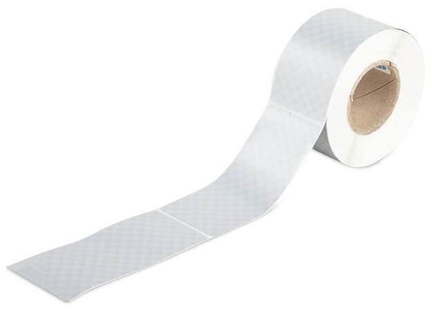 WAGO - Sicherheitsetiketten,99 x 44 mm,silberfarben