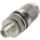 WAGO - Konfekt. Steckverbinder, 5-pol. geschirmt, M12-St axial