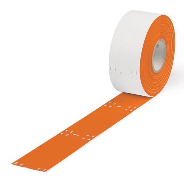 WAGO - Kabelbündelmarkierer, für Smart Printer,  Verwendung mit Kabelbindern, orange