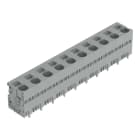 WAGO - Leiterplattenklemme,6 mm²,Rastermaß 12,5 mm,grau
