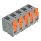 WAGO - Leiterplattenklemme,Hebel,16 mm²,grau