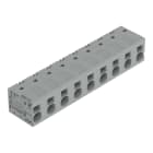 WAGO - Leiterplattenklemme,6 mm²,Rastermaß 12,5 mm,grau