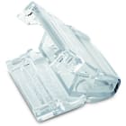 WAGO - Flachleitungsendstück, für Flachleitung 5x2,5mm² + 2x1,5mm², Kunststoff, transparent
