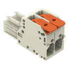 WAGO - 1-Leiter-Federleiste,Hebel,Push-in CAGE CLAMP®,schwarz