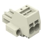 WAGO - 1-Leiter-Federleiste, Push-in CAGE CLAMP®, 10mm², lichtgrau