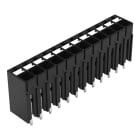 WAGO - THR-Leiterplattenklemme,Drücker,1,5 mm²,schwarz